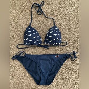Hollister Navy Blue Bikini vintage